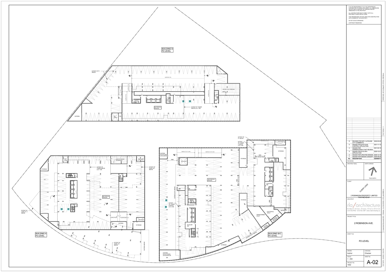 Floor plan for project from page 2 of the file '2022-04-07 - Floor Plans - D07-12-21-0202'