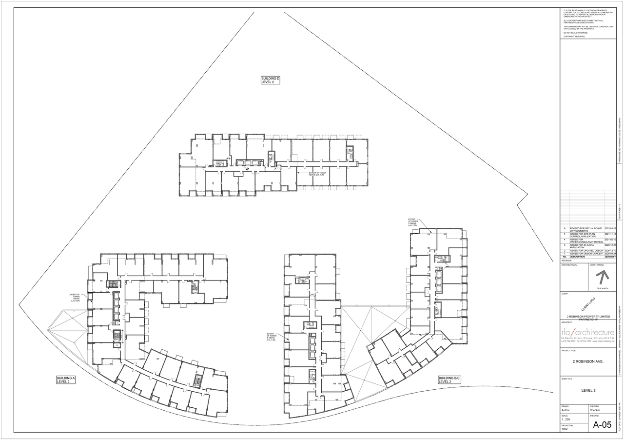 Floor plan for project from page 5 of the file '2022-04-07 - Floor Plans - D07-12-21-0202'