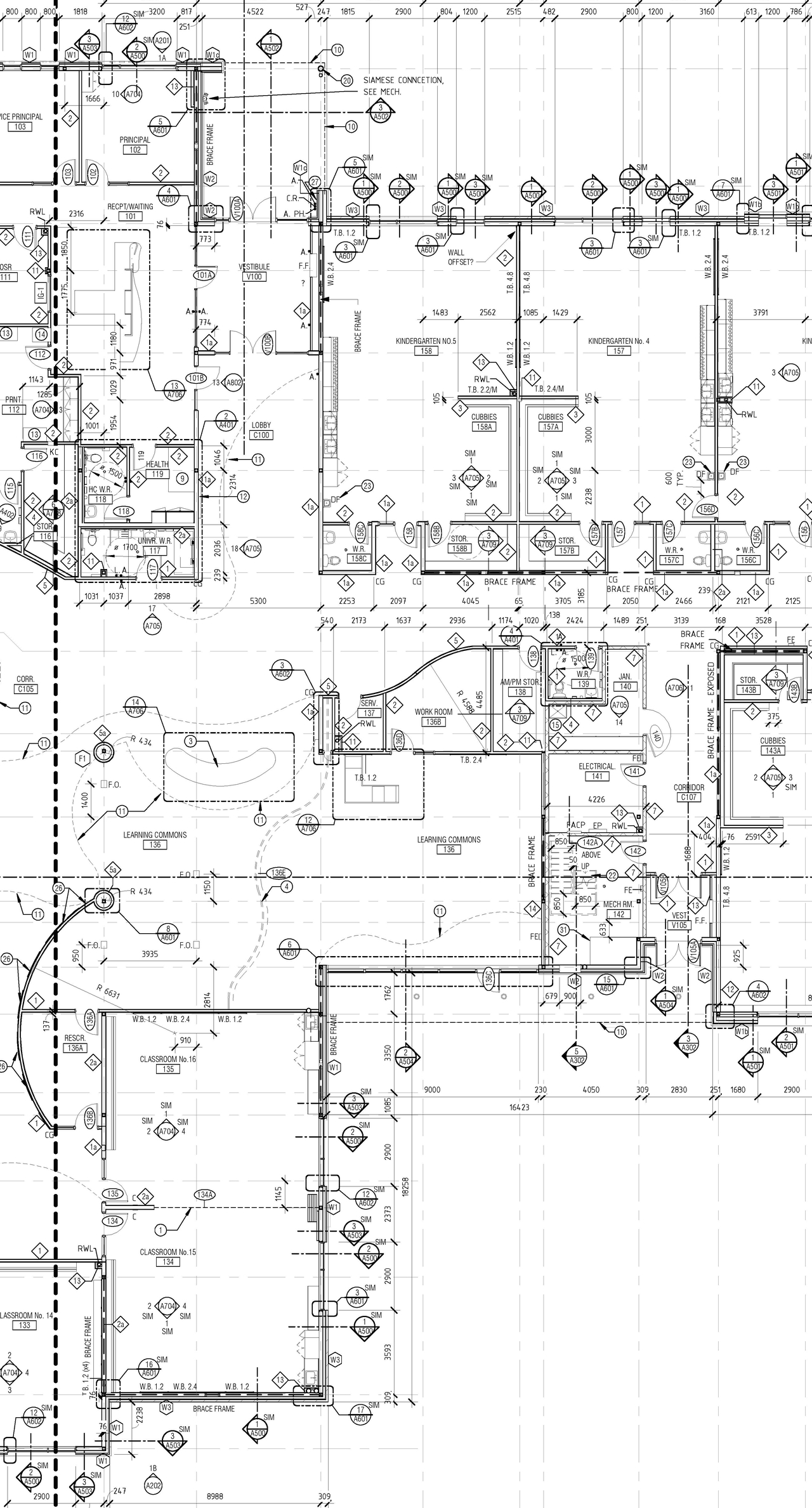 Floor plan for project from page 2 of the file '2022-09-07 - Approved Floor Plans and Elevations - D07-12-21-0206'