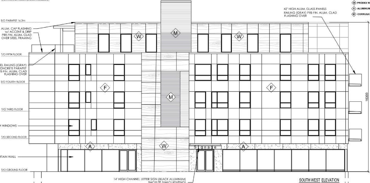 Floor plan for project from page 12 of the file '2022-01-27 - UDRP Submission-rev3 - D07-12-21-0209'