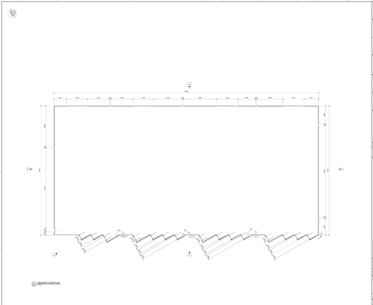 Floor plan for project from page 1 of the file '2022-03-31 - Preliminary Floor Plans - D07-12-21-0211'