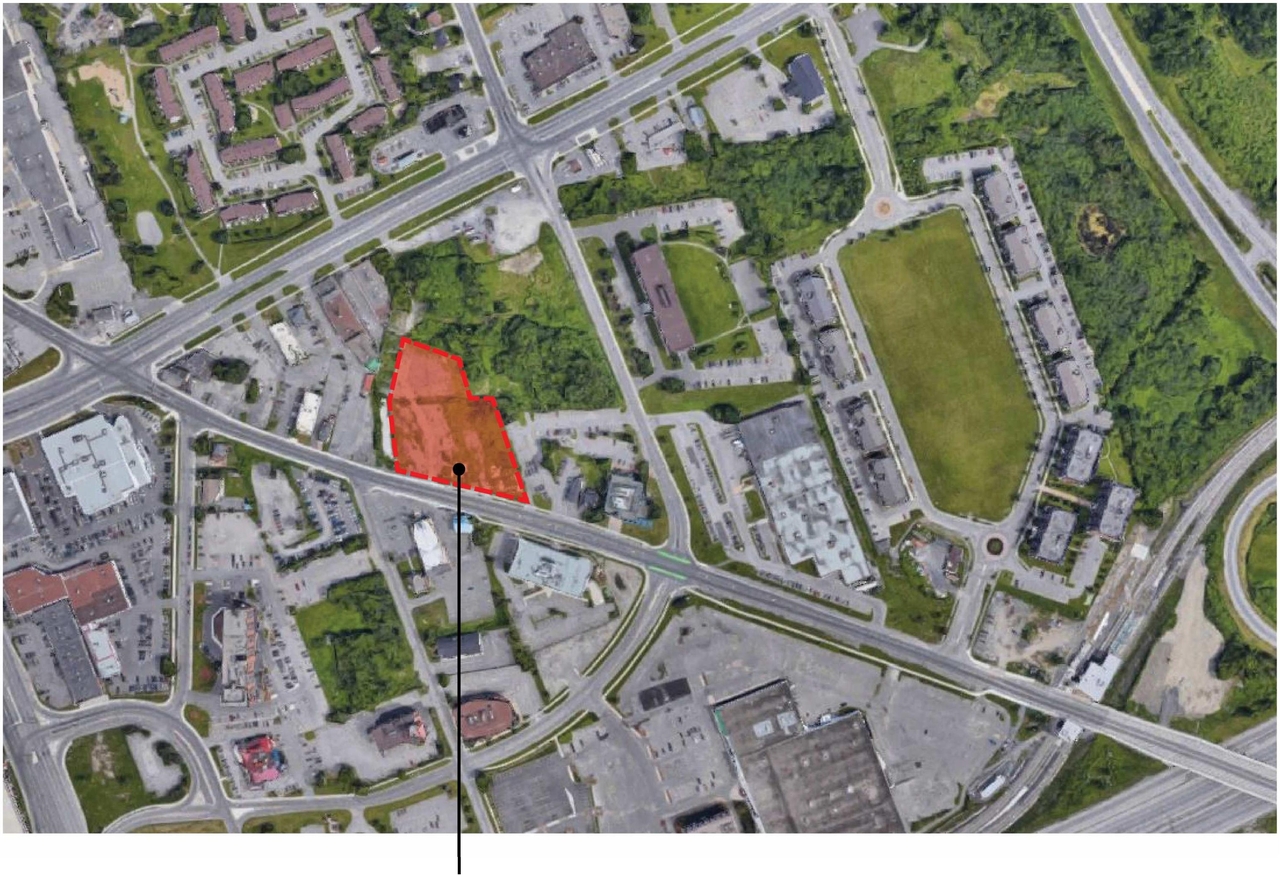 Construction site plan for project from page 2 of the file '2023-09-28 - Design Brief - D07-12-21-0214'