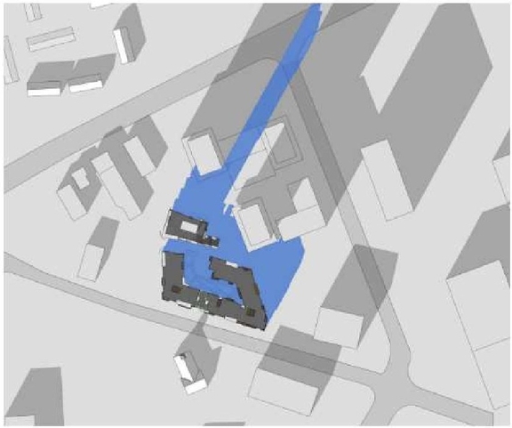 Construction site plan for project from page 17 of the file '2023-09-28 - Design Brief - D07-12-21-0214'
