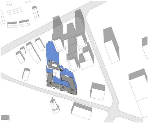 Construction site plan for project from page 17 of the file '2023-09-28 - Design Brief - D07-12-21-0214'