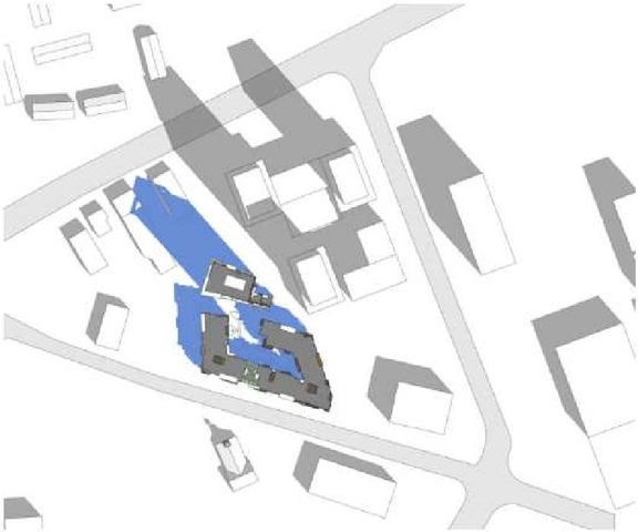 Construction site plan for project from page 17 of the file '2023-09-28 - Design Brief - D07-12-21-0214'