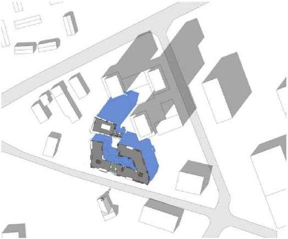 Construction site plan for project from page 17 of the file '2023-09-28 - Design Brief - D07-12-21-0214'
