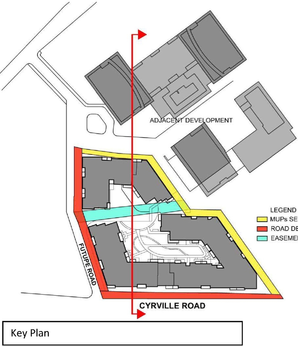 Construction site plan for project from page 7 of the file '2021-11-26 - Design Brief - D07-12-21-0214'