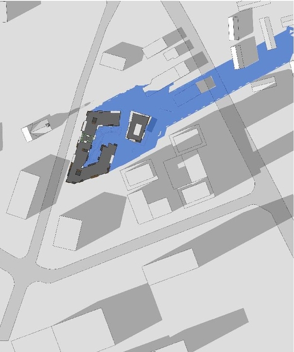 Construction site plan for project from page 16 of the file '2022-07-12 - Design Brief - D07-12-21-0214'