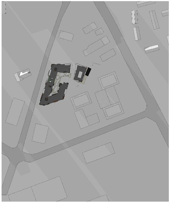 Construction site plan for project from page 16 of the file '2022-07-12 - Design Brief - D07-12-21-0214'