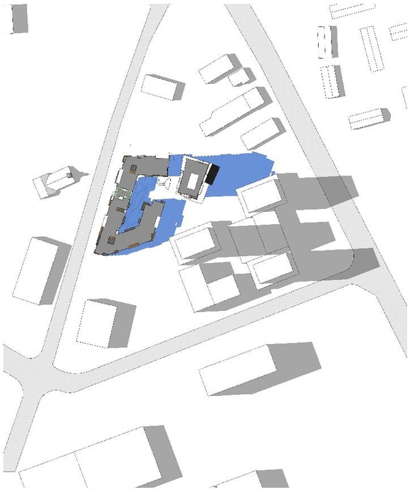 Construction site plan for project from page 16 of the file '2022-07-12 - Design Brief - D07-12-21-0214'