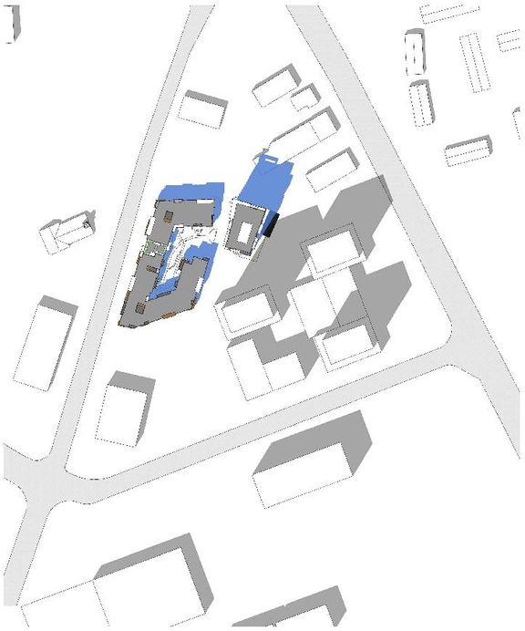 Construction site plan for project from page 16 of the file '2022-07-12 - Design Brief - D07-12-21-0214'