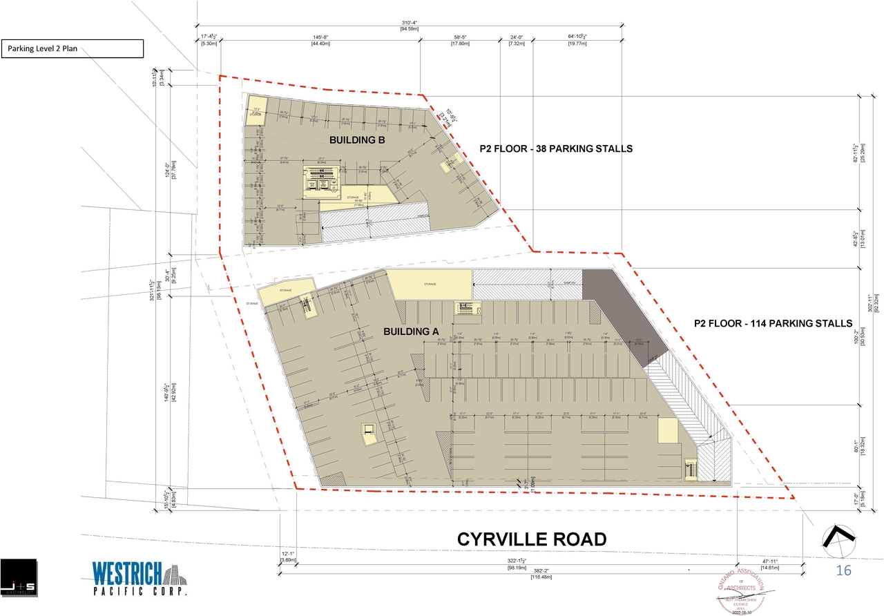 Construction site plan for project from page 17 of the file '2022-07-12 - Design Brief - D07-12-21-0214'