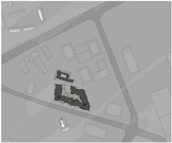 Construction site plan for project from page 17 of the file '2023-03-23 - Design Brief - D07-12-21-0214'