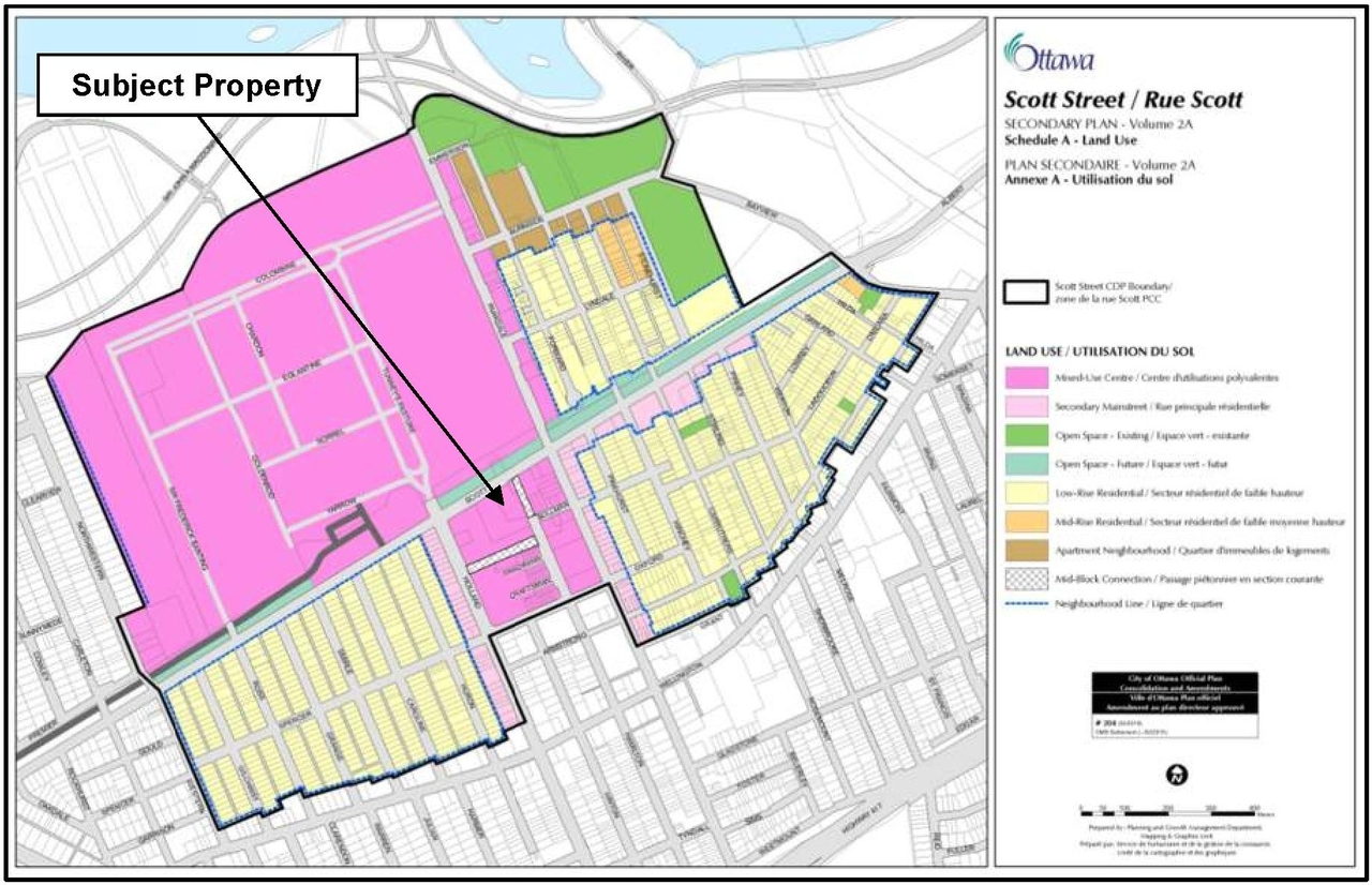 Construction site plan for project from page 17 of the file '2022-10-03 - Urban Design Brief - D07-12-21-0216'