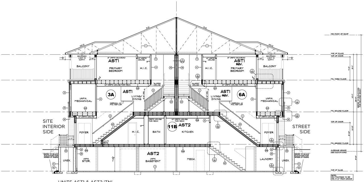 Floor plan for project from page 12 of the file '2021-12-24 - Floor Plans (Residential Blocks 1 through 12) - D07-12-21-0224'