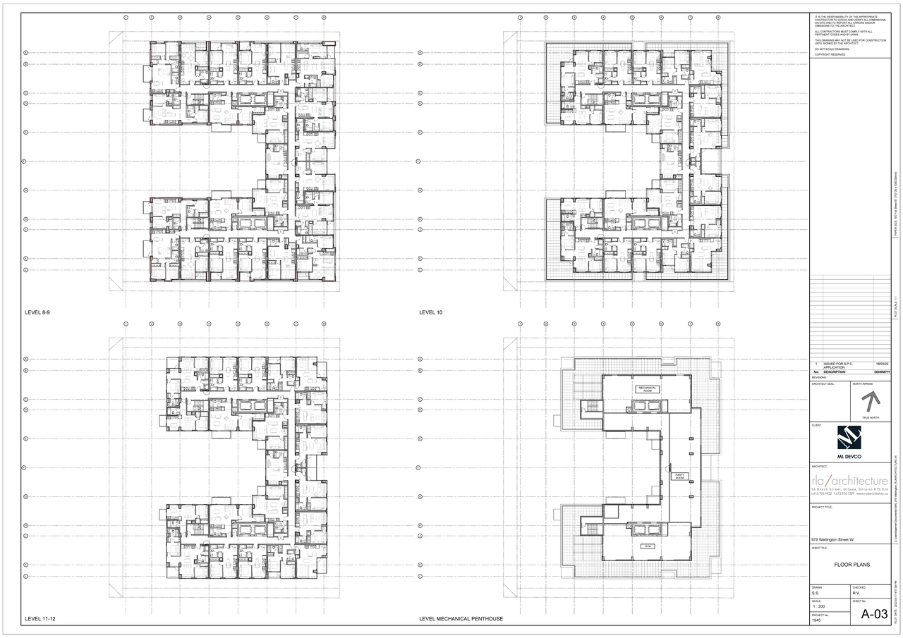 Floor plan for project from page 3 of the file '2022-03-28 - Floor Plans - D07-12-21-0228'