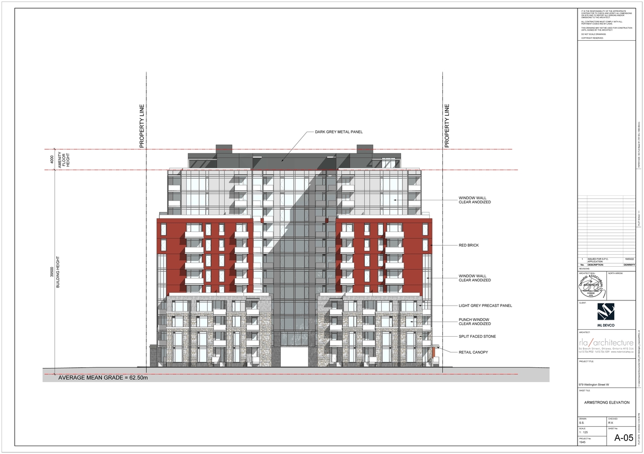 Rendering of building from page 5 of the file '2022-03-28 - Floor Plans - D07-12-21-0228'
