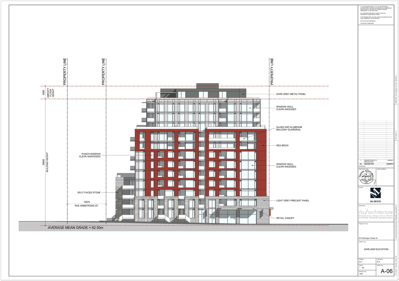 Rendering of building from page 6 of the file '2022-03-28 - Floor Plans - D07-12-21-0228'