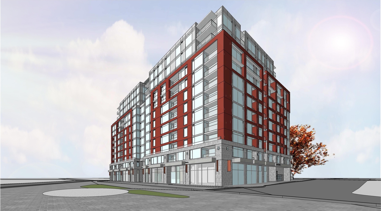 Rendering of building from page 11 of the file '2022-03-28 - Floor Plans - D07-12-21-0228'