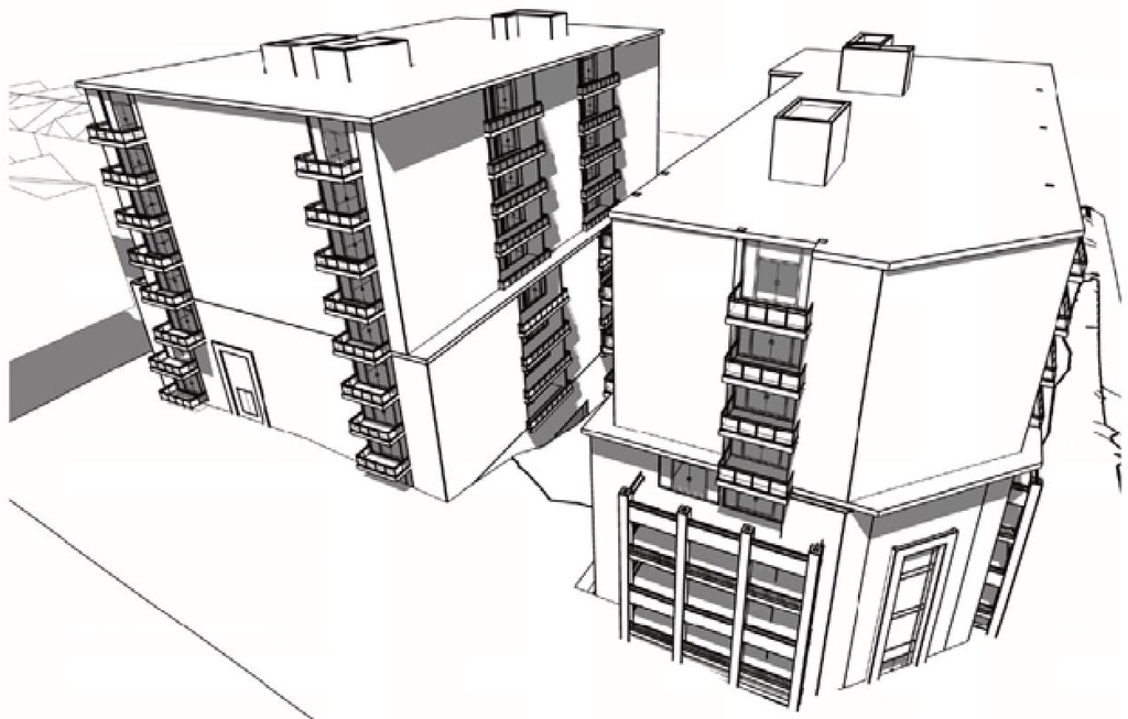 Rendering of building from page 12 of the file '2022-05-17 - Architectural Design Brief - D07-12-21-0229'