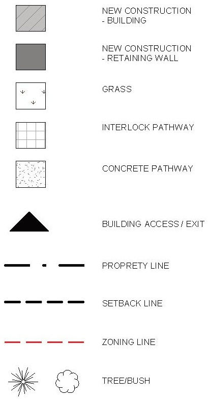 Construction site plan for project from page 24 of the file '2022-05-17 - Architectural Design Brief - D07-12-21-0229'