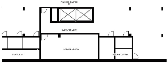 Floor plan for project from page 25 of the file '2022-05-17 - Architectural Design Brief - D07-12-21-0229'