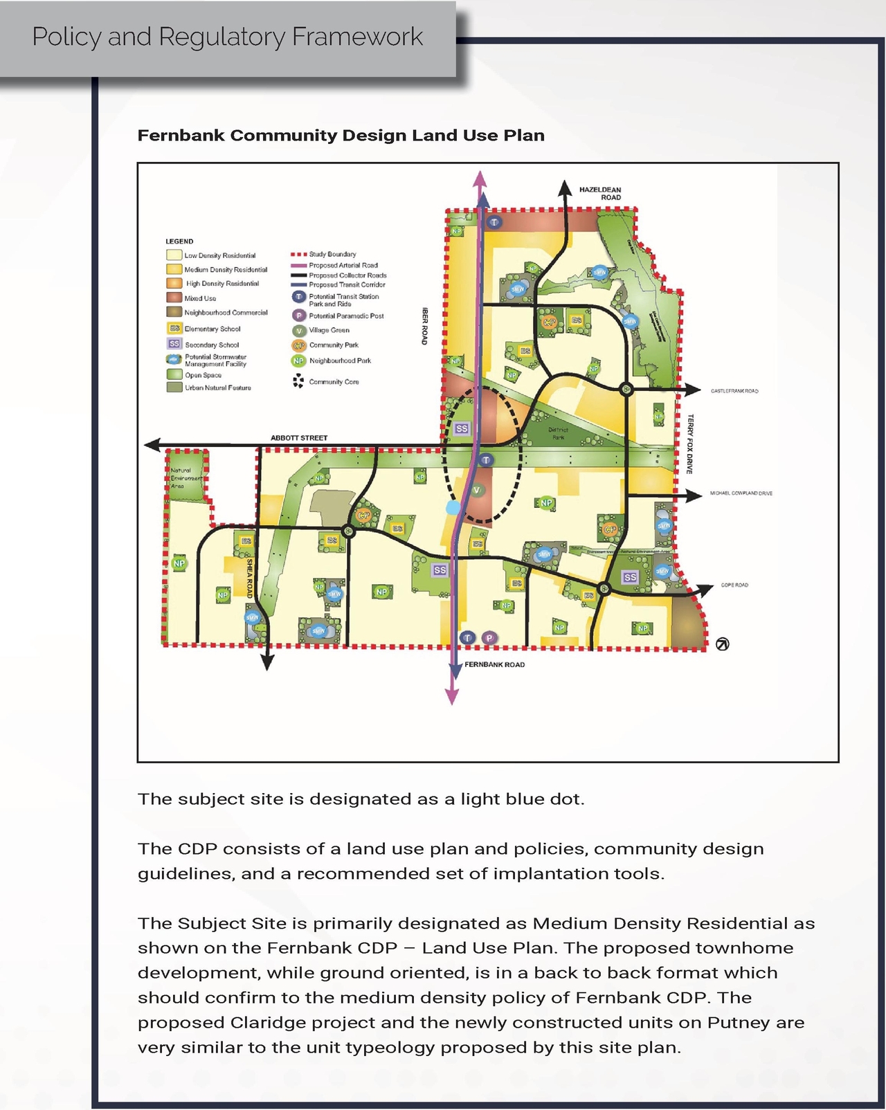 Construction site plan for project from page 7 of the file '2022-06-22 Rationale and Design Brief D07-12-21-0230'