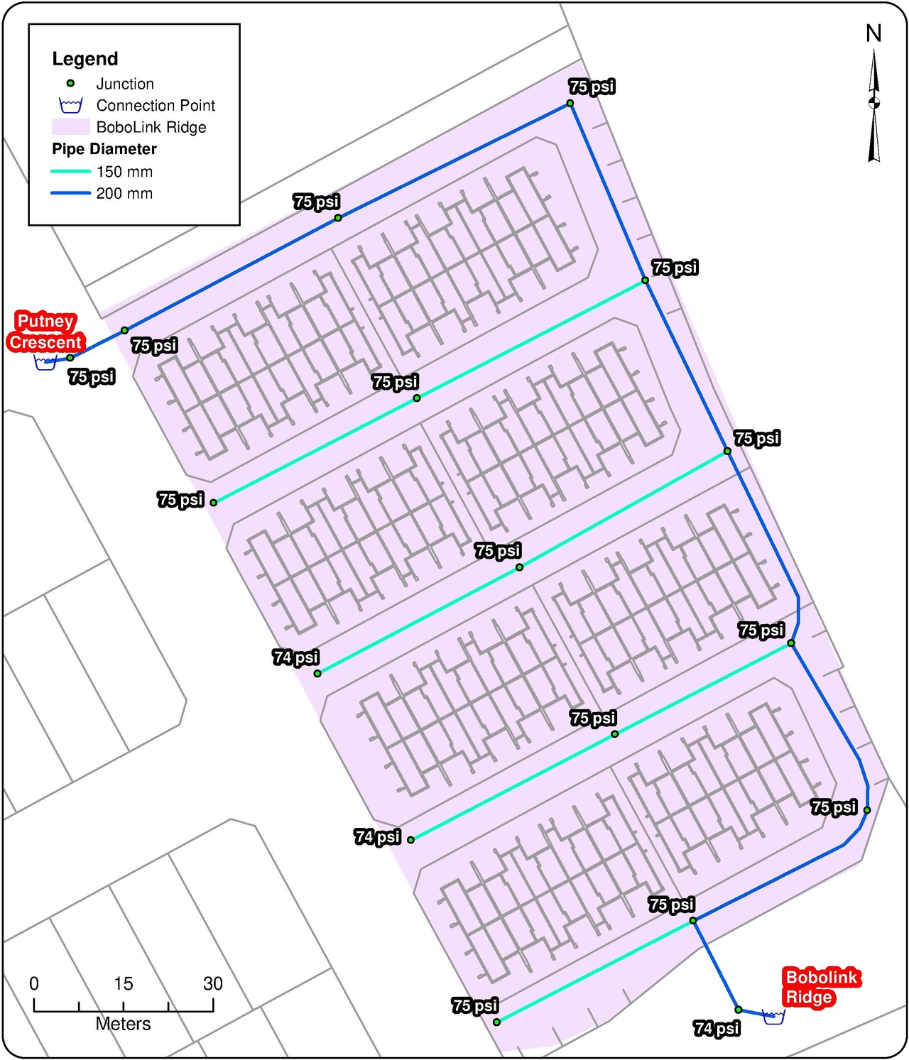 Construction site plan for project from page 66 of the file '2022-01-19 - Design Brief - D07-12-21-0230'