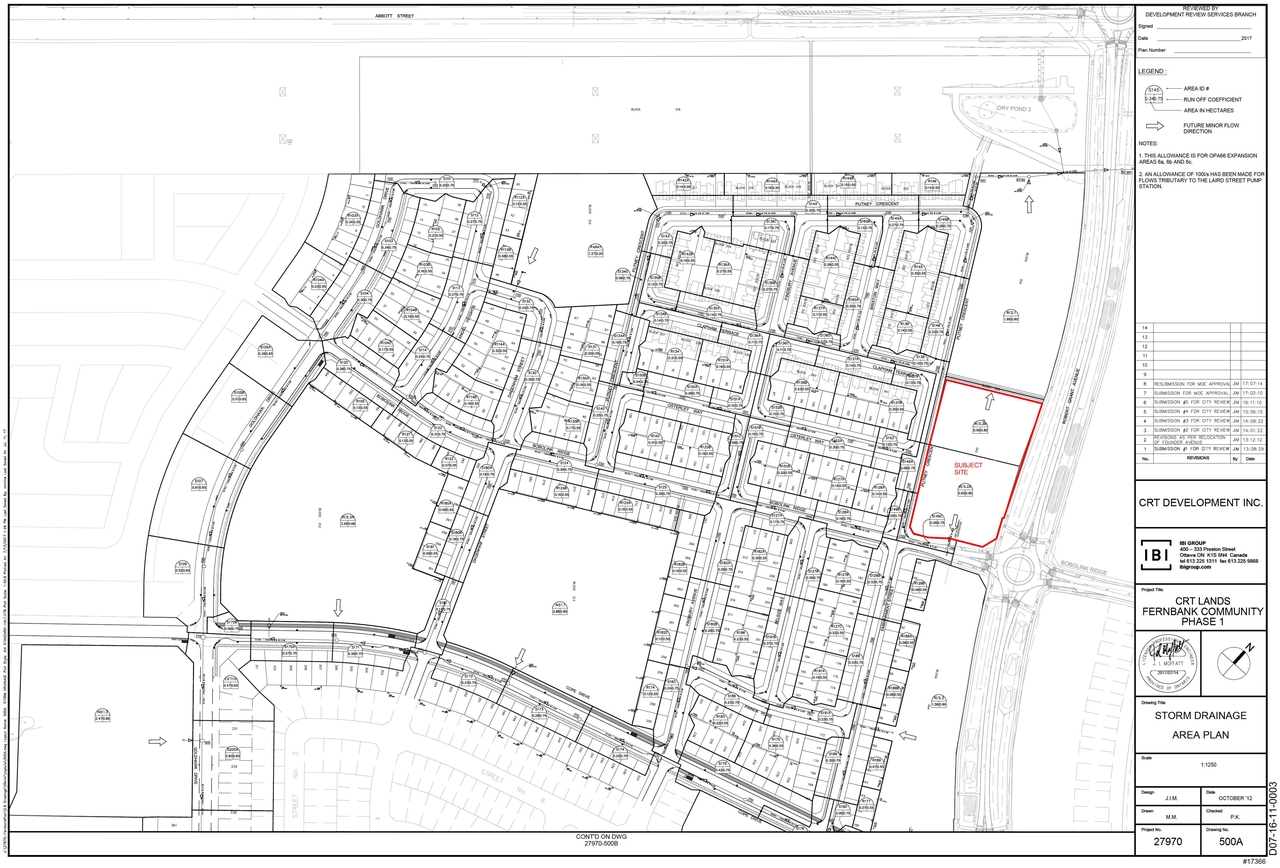 Construction site plan for project from page 125 of the file '2022-01-19 - Design Brief - D07-12-21-0230'