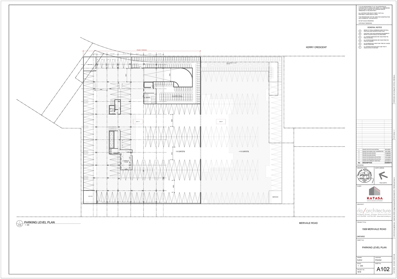 Floor plan for project from page 1 of the file '2022-02-03 - Floor Plans - D07-12-21-0233'