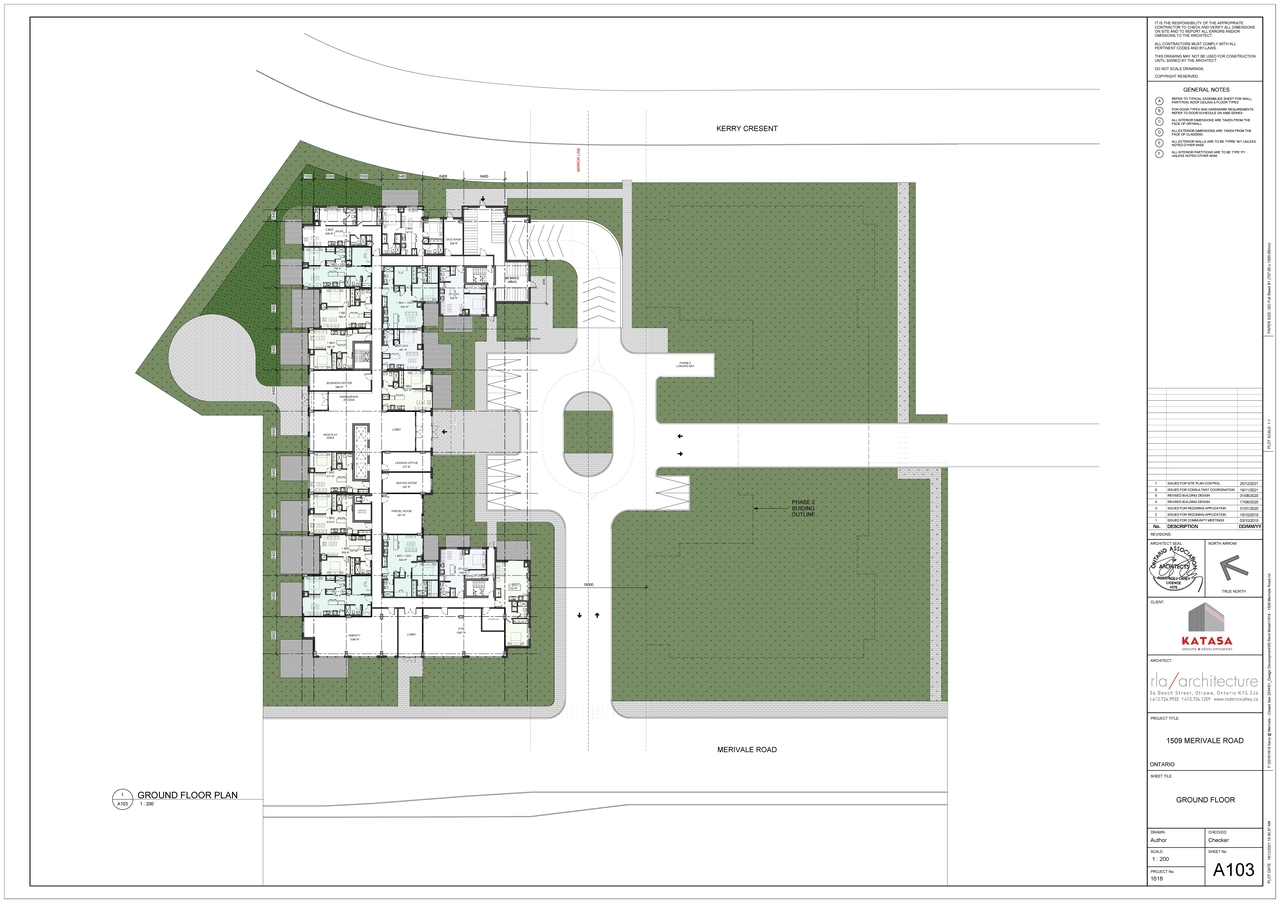 Floor plan for project from page 2 of the file '2022-02-03 - Floor Plans - D07-12-21-0233'