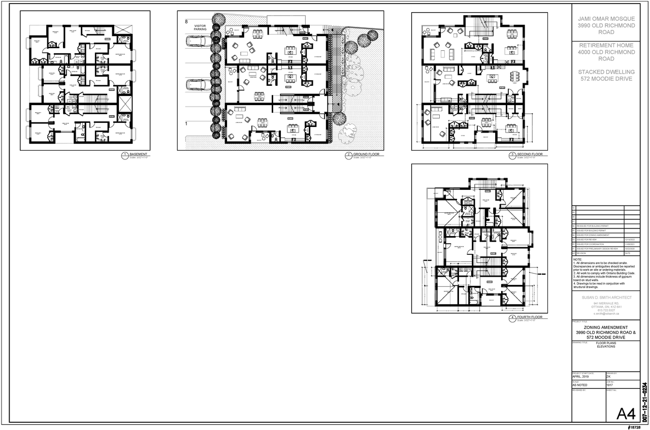 Floor plan for project from page 1 of the file '2022-12-30 - Floor Plans - D07-12-21-0234'