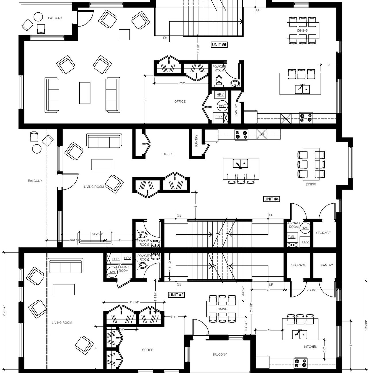 Construction site plan for project from page 2 of the file '2022-12-30 - Floor Plans - D07-12-21-0234'