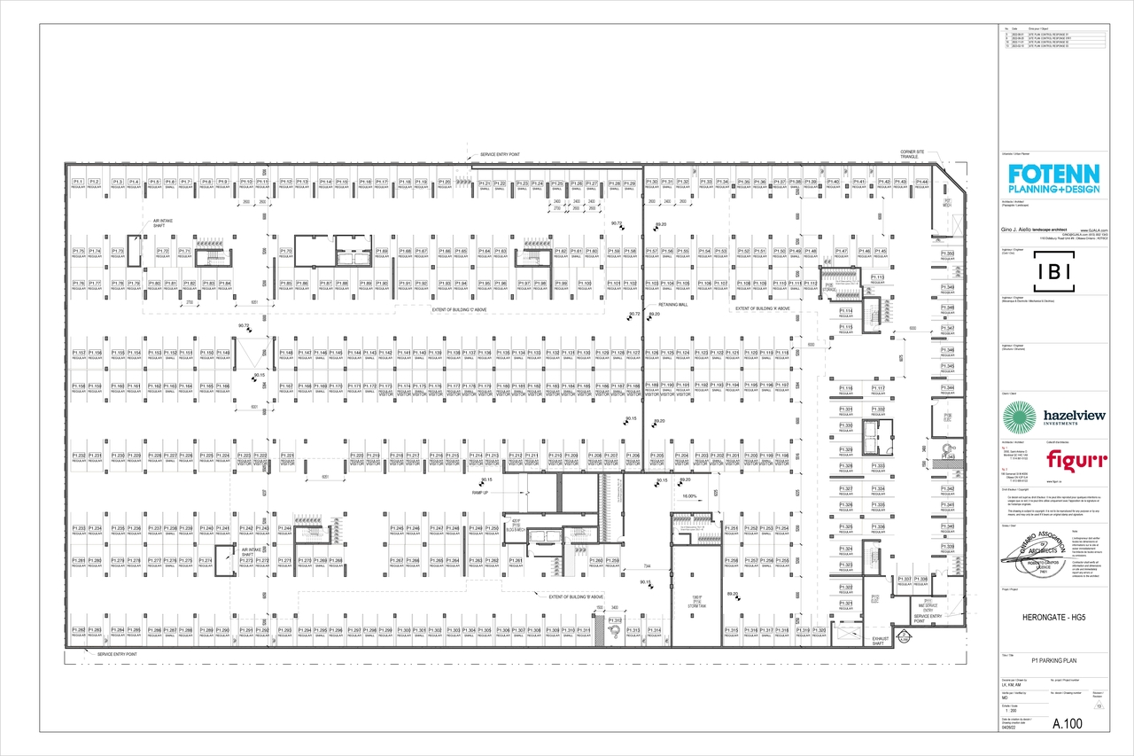 Floor plan for project from page 1 of the file '2023-02-16 - Floor Plans - D07-12-21-0238'