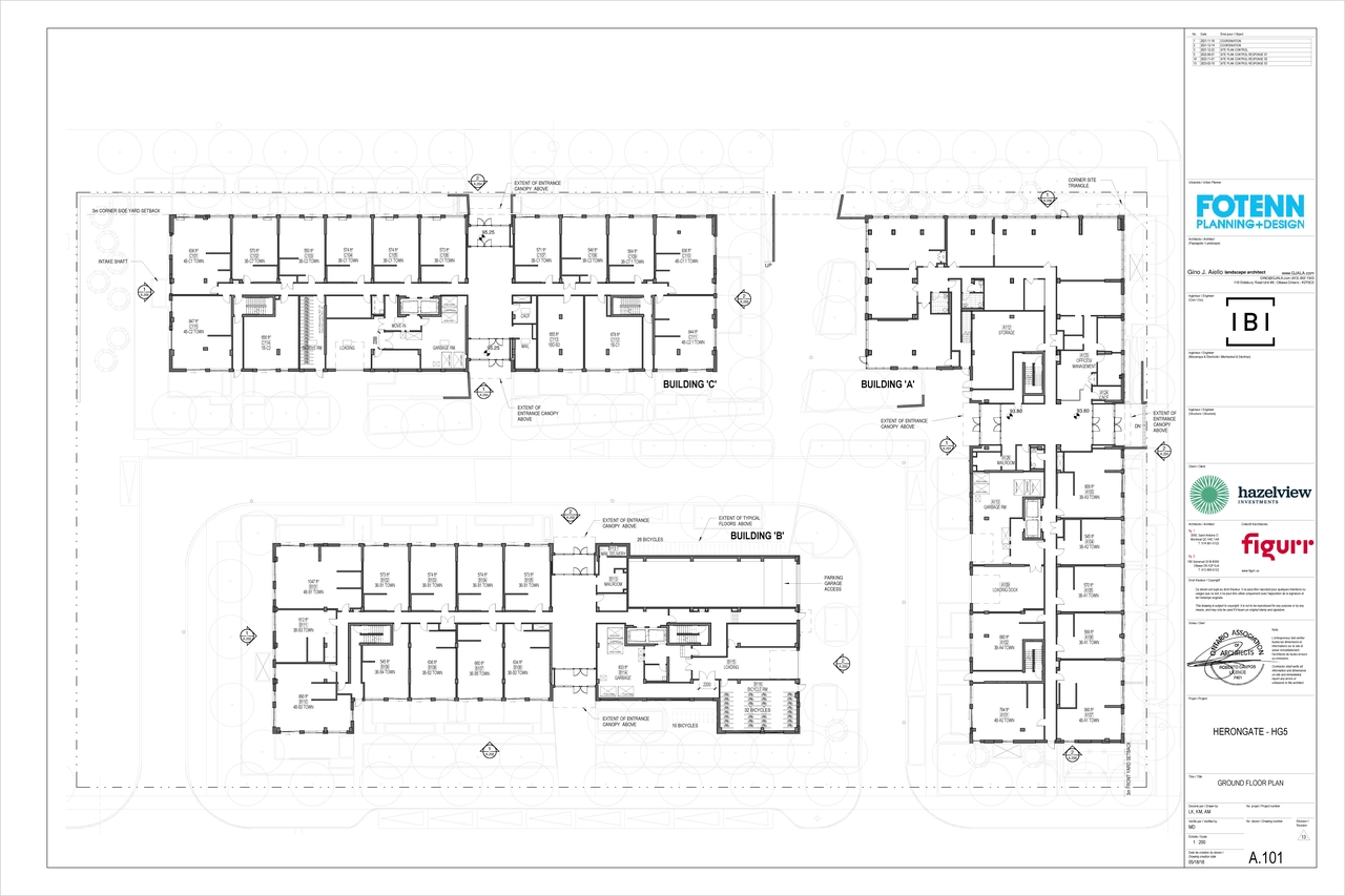 Floor plan for project from page 2 of the file '2023-02-16 - Floor Plans - D07-12-21-0238'