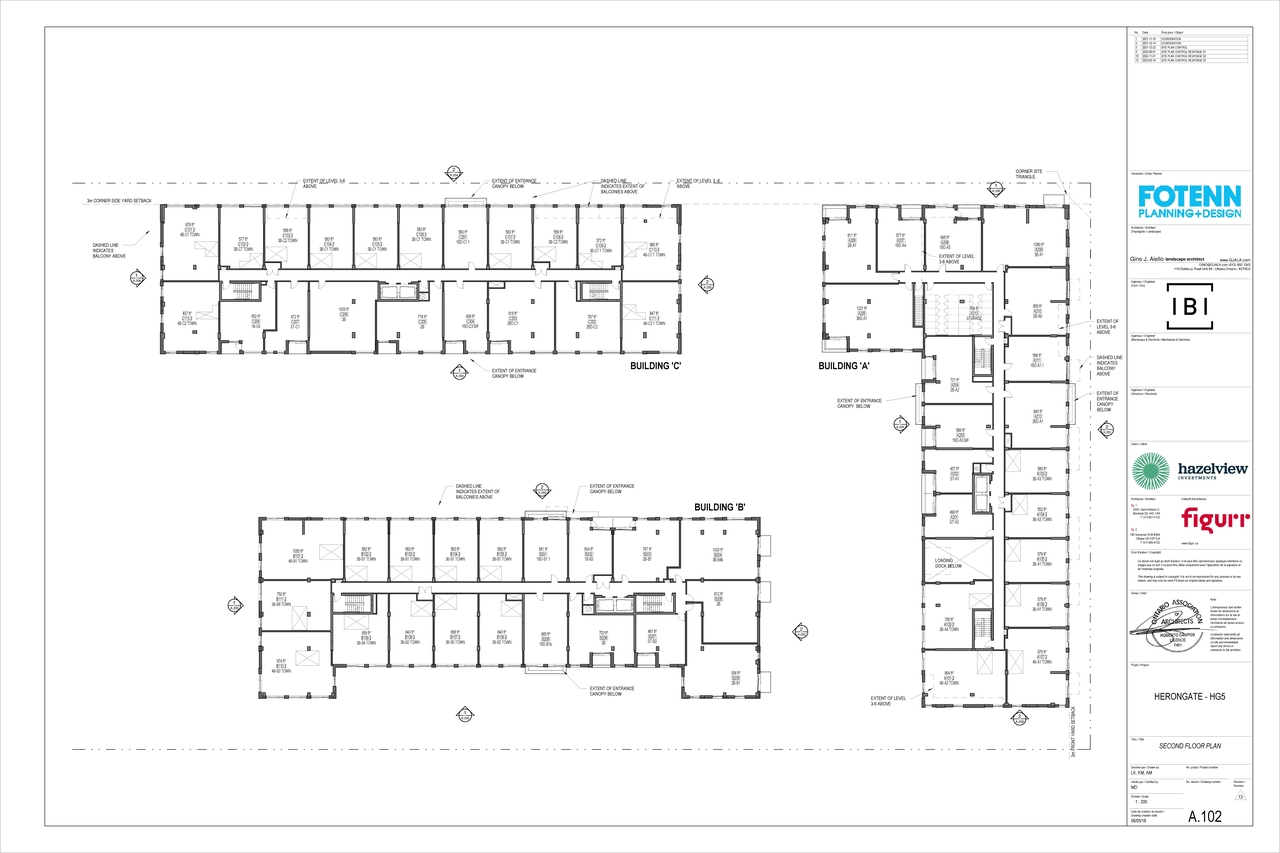 Floor plan for project from page 3 of the file '2023-02-16 - Floor Plans - D07-12-21-0238'