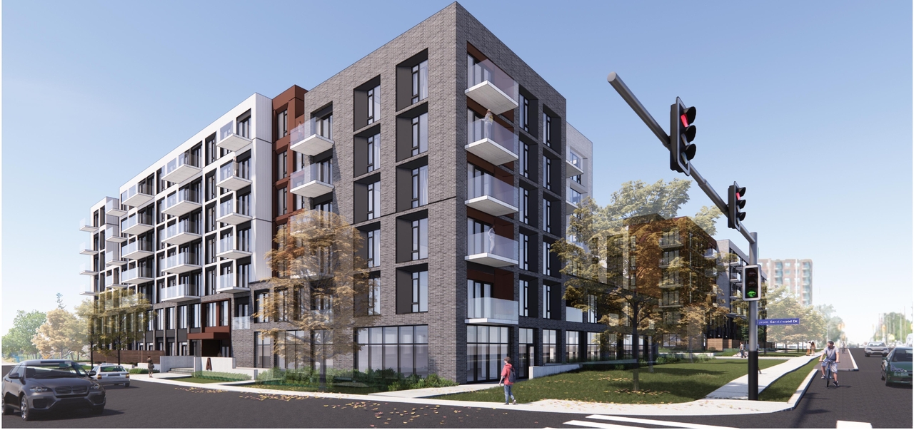 Rendering of building from page 1 of the file '2022-12-07 - Perspectives - D07-12-21-0238'