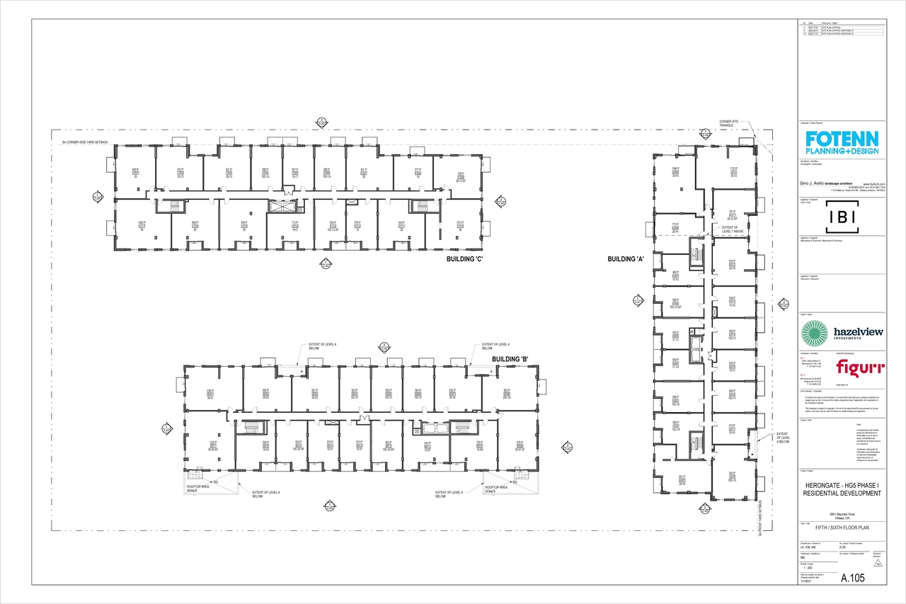 Floor plan for project from page 5 of the file '2022-12-07 - Floor Plan 7th Floor - D07-12-21-0238'