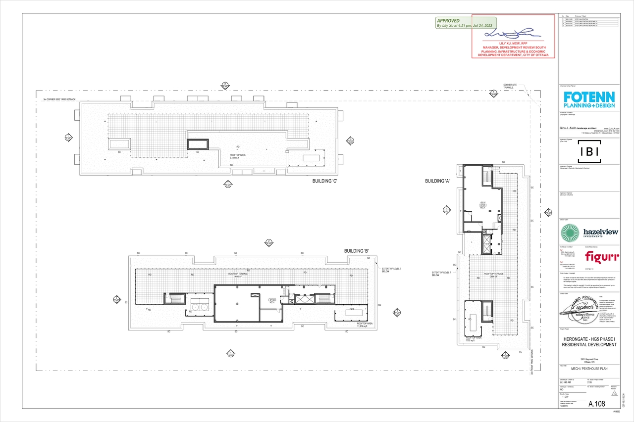 Floor plan for project from page 7 of the file '2023-07-26 - Approved Floor Plans - D07-12-21-0238'