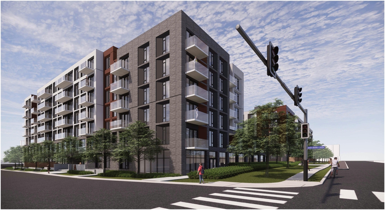 Rendering of building from page 1 of the file '2022-06-06 - Perspectives - D07-12-21-0238'