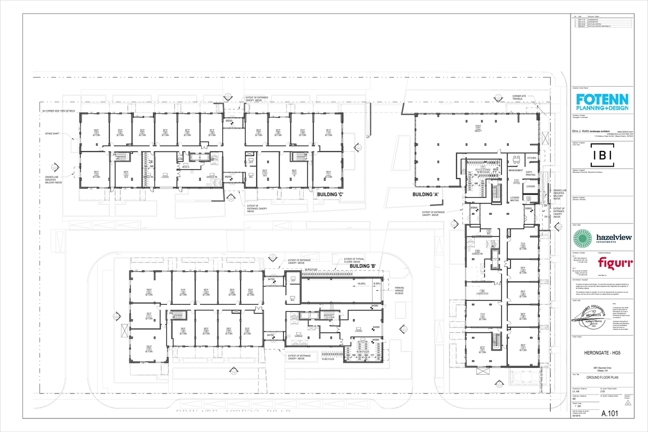 Floor plan for project from page 2 of the file '2022-06-06 - Floor Plans - D07-12-21-0238'