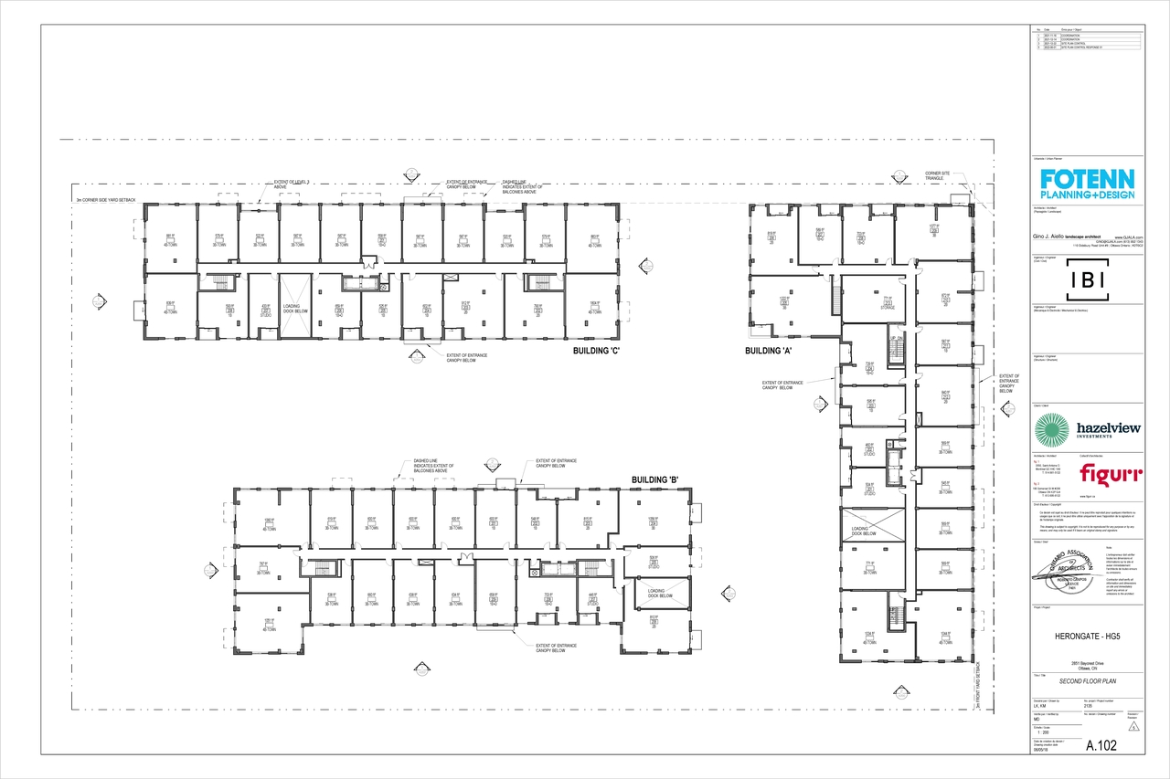 Floor plan for project from page 3 of the file '2022-06-06 - Floor Plans - D07-12-21-0238'