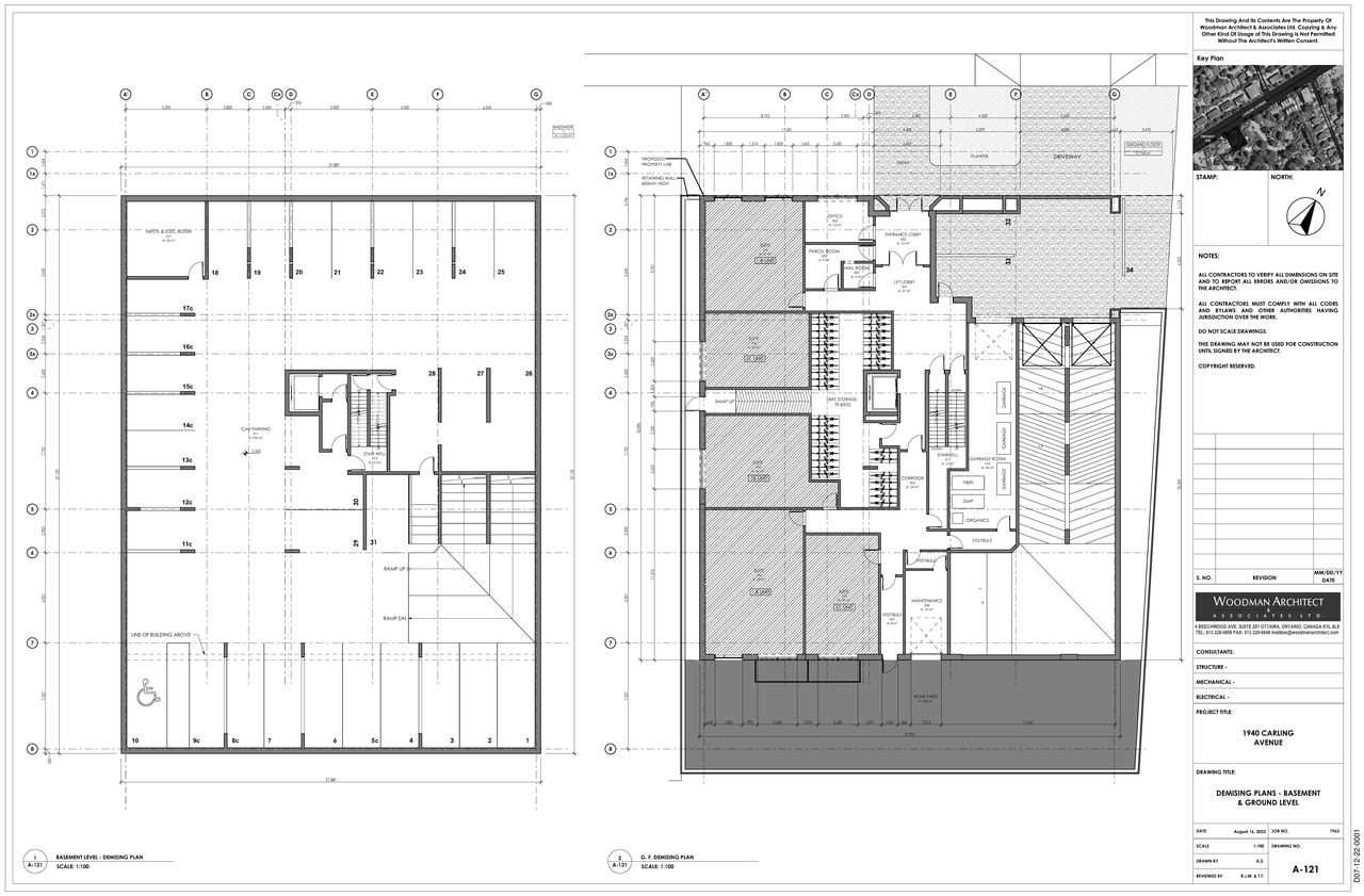 Floor plan for project from page 1 of the file '2022-09-27 - Floor Plans - D07-12-22-0001'