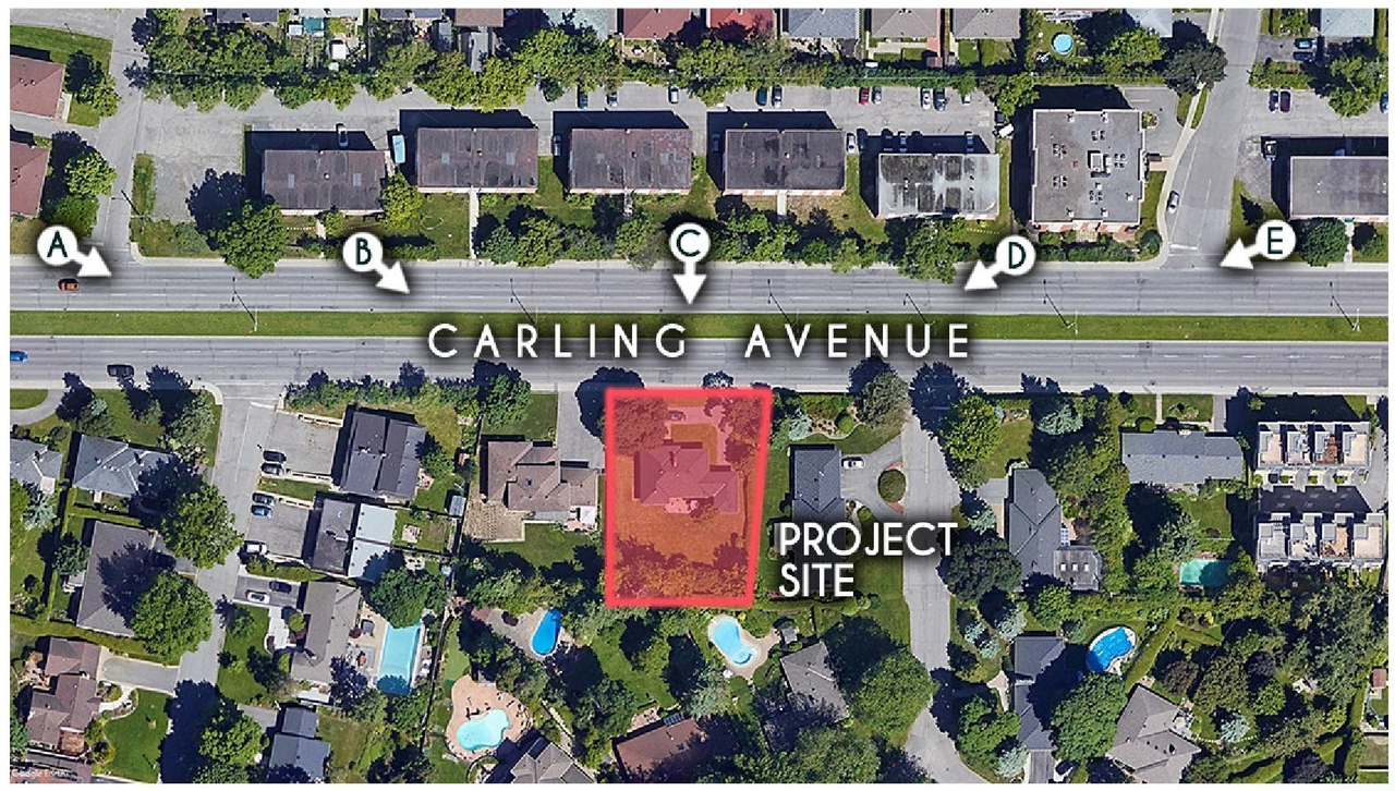 Construction site plan for project from page 7 of the file '2022-01-05 - Design Brief - D07-12-22-0001'
