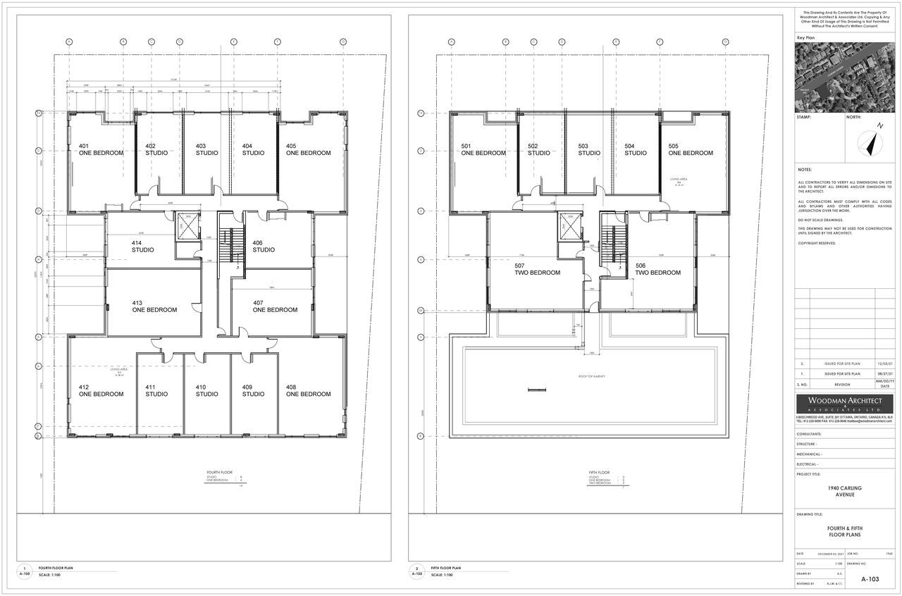 Floor plan for project from page 4 of the file '2022-01-05 - Site Plan and Floor Plans - D07-12-22-0001'