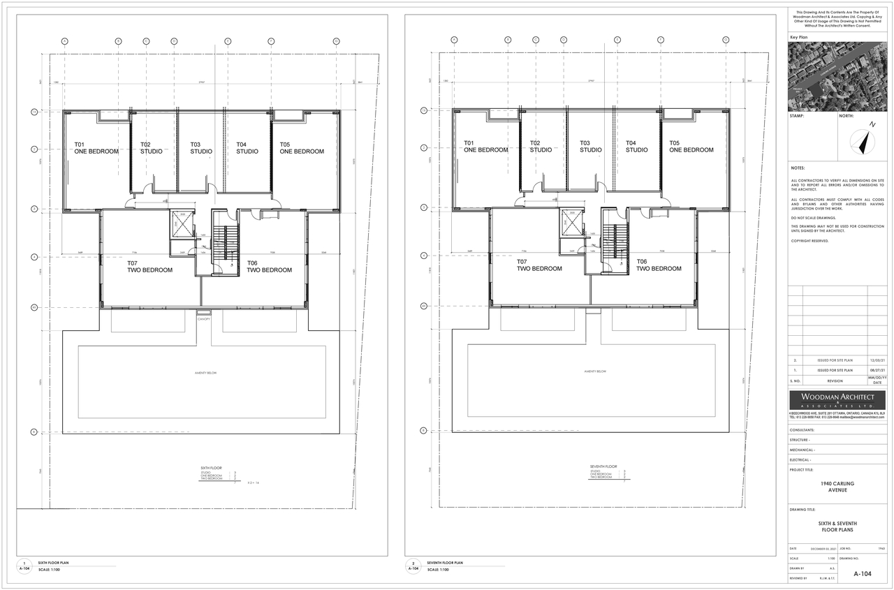 Floor plan for project from page 5 of the file '2022-01-05 - Site Plan and Floor Plans - D07-12-22-0001'