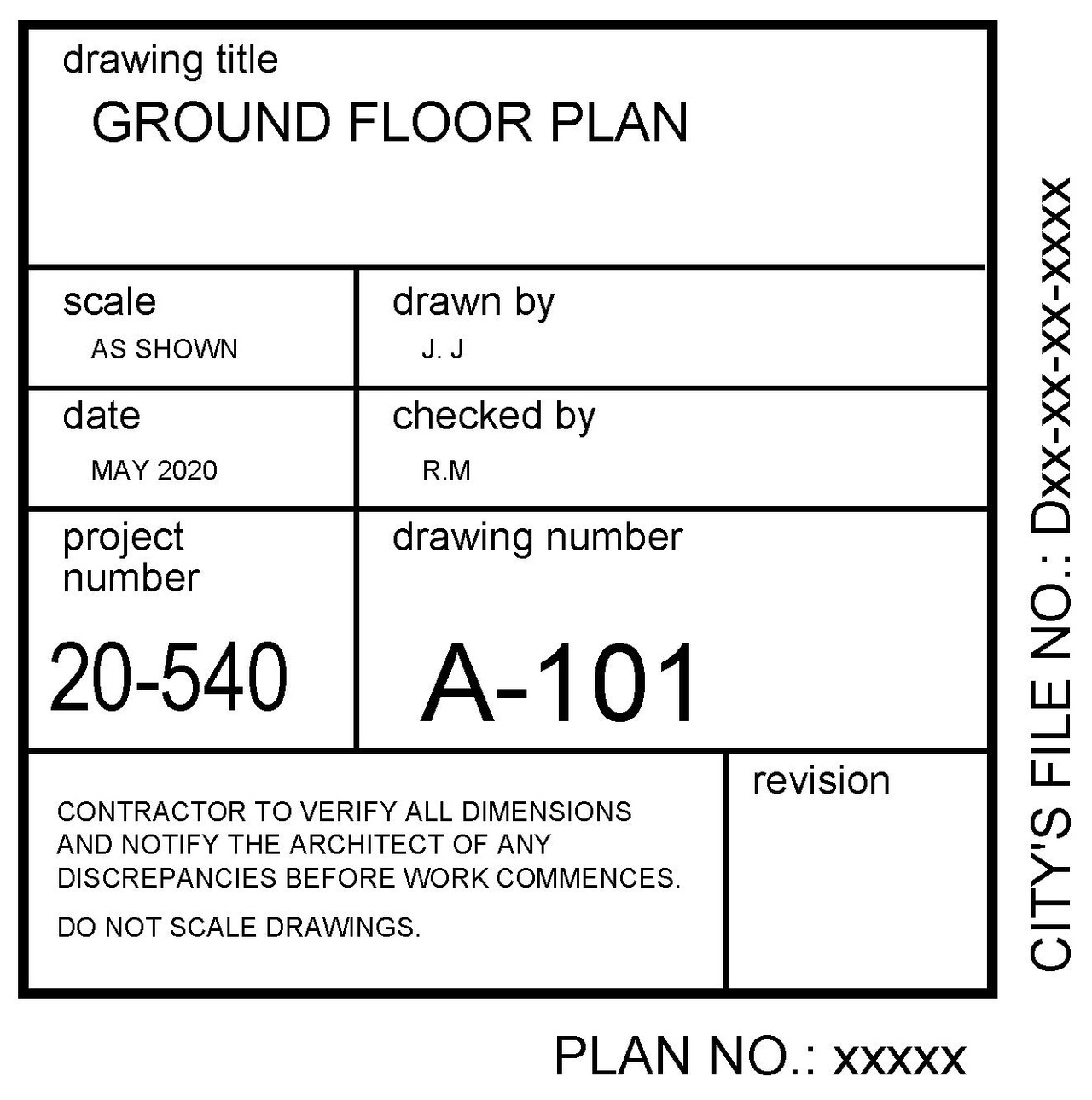 Floor plan for project from page 1 of the file '2022-11-28 - Ground Floor Plan -D07-12-22-0004'