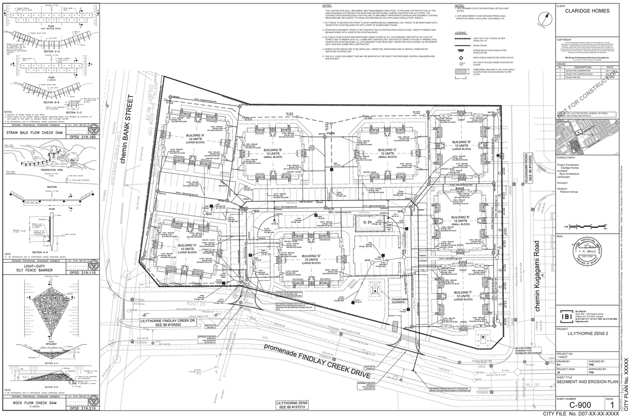 Construction site plan for project from page 56 of the file '2022-01-26 - Design Brief - D07-12-22-0011'