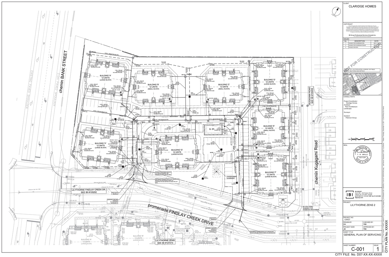 Construction site plan for project from page 58 of the file '2022-01-26 - Design Brief - D07-12-22-0011'