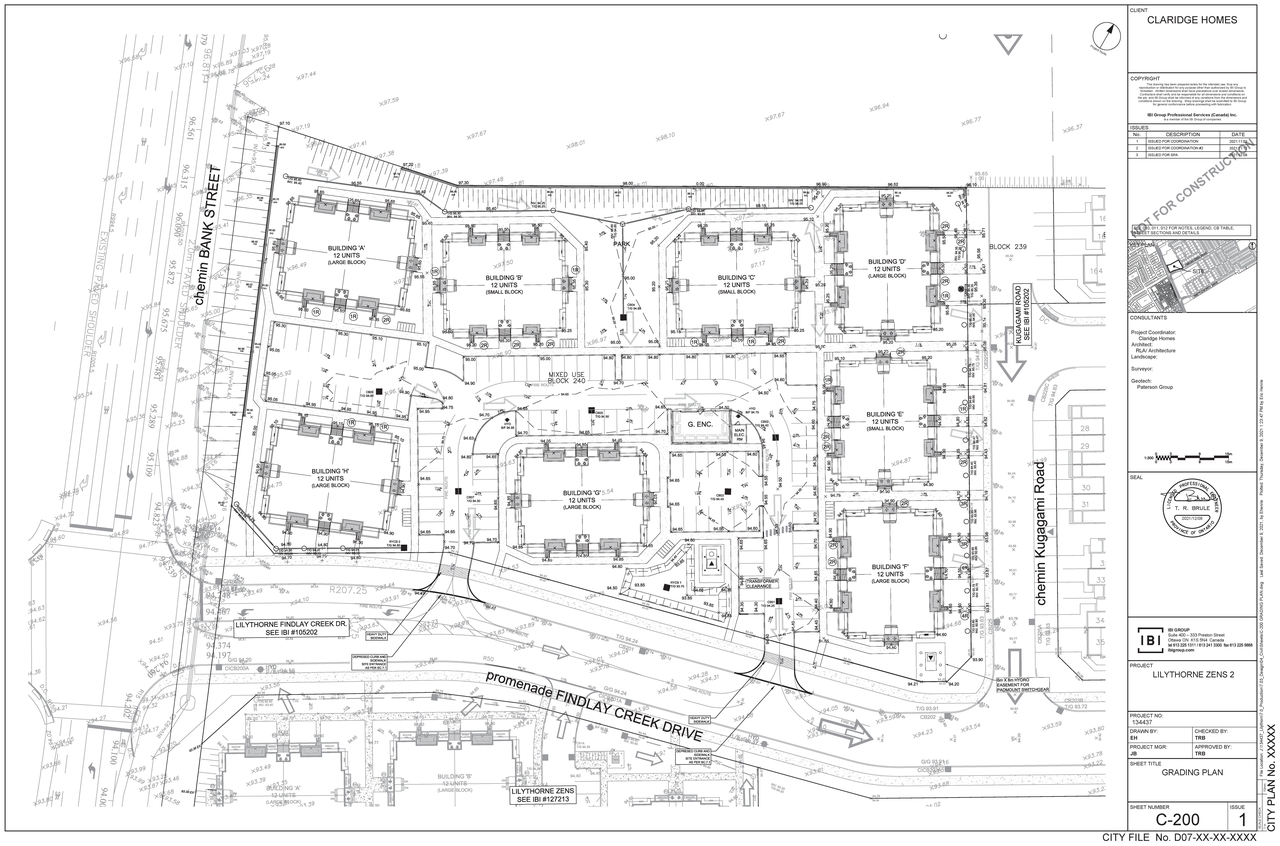 Construction site plan for project from page 60 of the file '2022-01-26 - Design Brief - D07-12-22-0011'